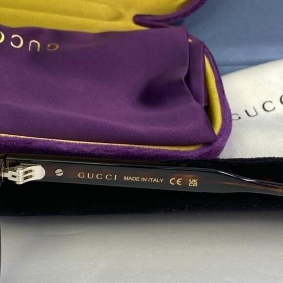 New Original - Gucci GG0827O Eyeglasses Unisex Full Rim Round Optical Frame","de - Picture 10 of 11